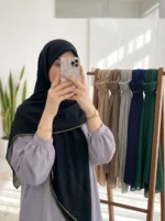 روسری نخی فلوریدا حاشیه زنجیری